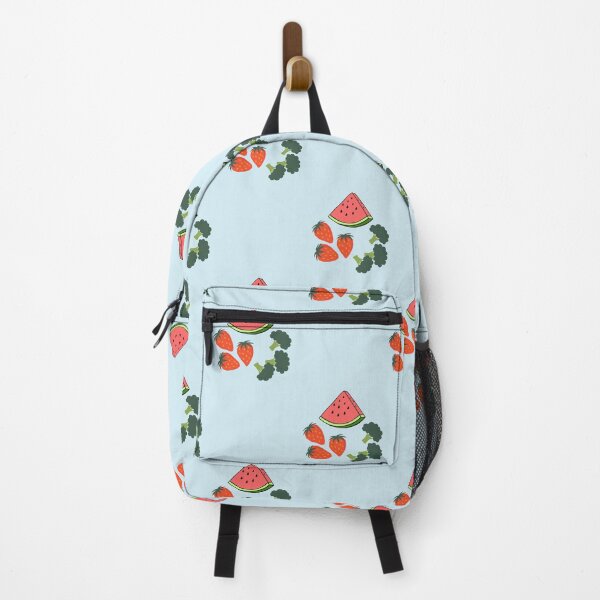 Item preview, Summer Freshness: Watermelon, Strawberries, and Broccoli Pattern designed and sold by Hill Strom.