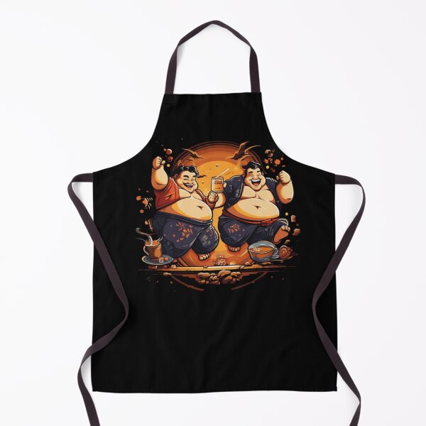 Item preview, Sumo wrestlers animation cartoon designed and sold by VibeStyleShop.