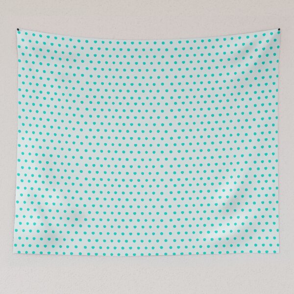 Item preview, Light turqoise polka dot designed and sold by ilonaalyamani.