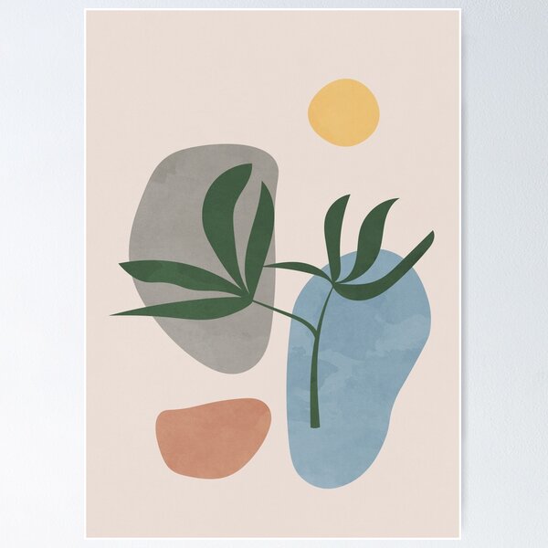 Item preview, Tropical Abstraction 1 designed and sold by technicolorable_art.