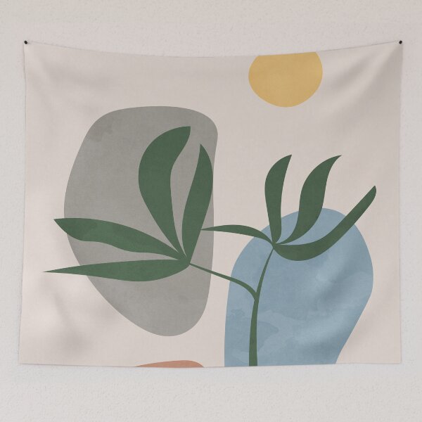 Item preview, Tropical Abstraction 1 designed and sold by technicolorable_art.