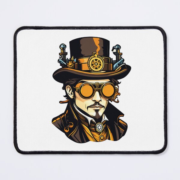 Item preview, Victorian gentleman in steampunk style designed and sold by Ink-Kreativ.