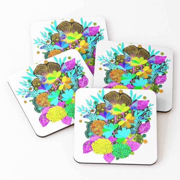Item preview, Copy of Colourful Flowers designed and sold by Pattern Hub.