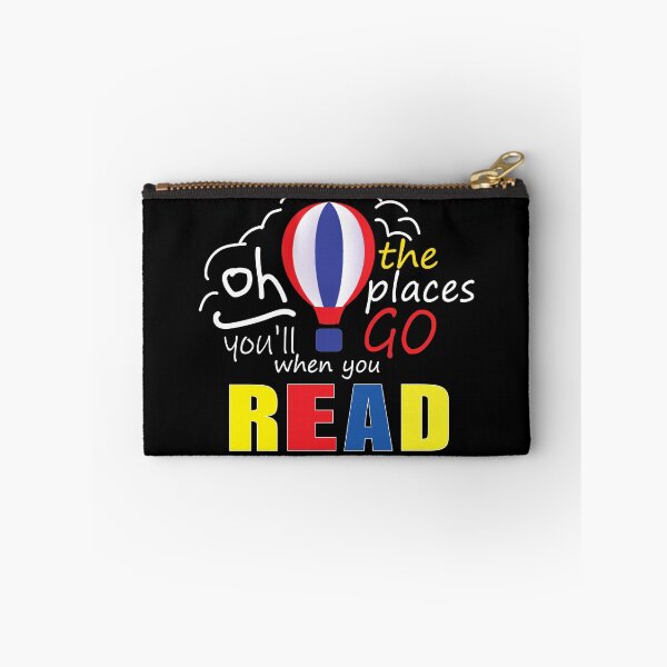 Item preview, Funny Air Balloon, Hot Air Balloon Oh The Places You’ll Go When You Read, cool for reading designed and sold by FARESS-GENTLE.