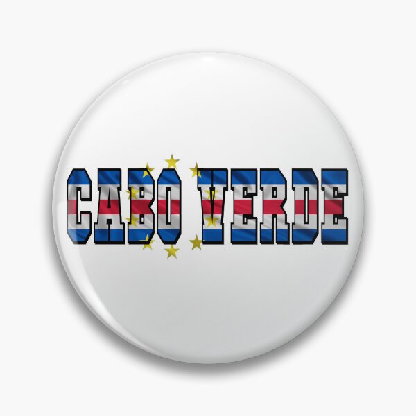 Item preview, Cabo Verde Country Flag Typography designed and sold by TravelWish.