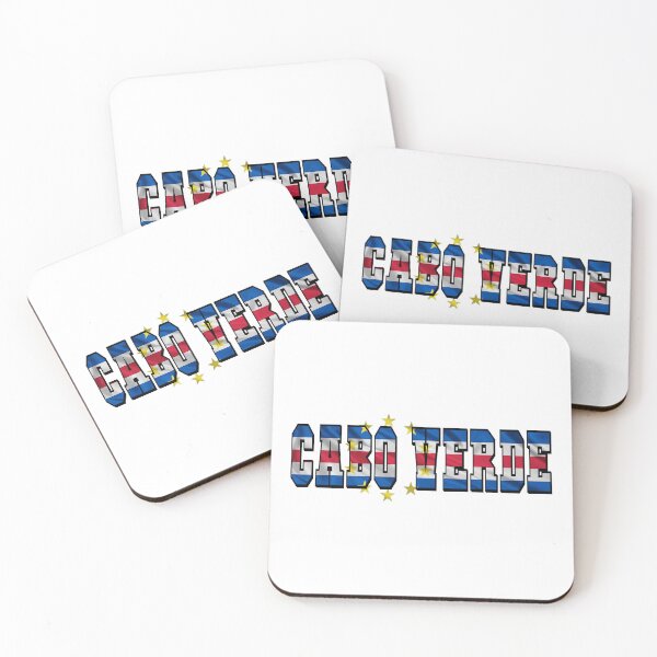 Item preview, Cabo Verde Country Flag Typography designed and sold by TravelWish.