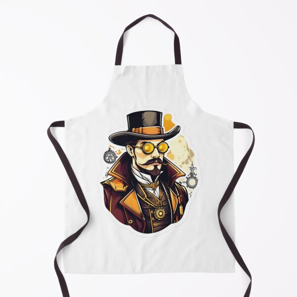Item preview, Victorian Sci-Fi: Mysterious Steampunk Man designed and sold by Ink-Kreativ.