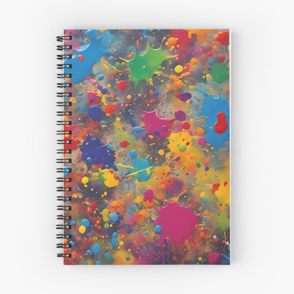Item preview, Bright Colorful Random Paint Spatters designed and sold by Warriorgal.