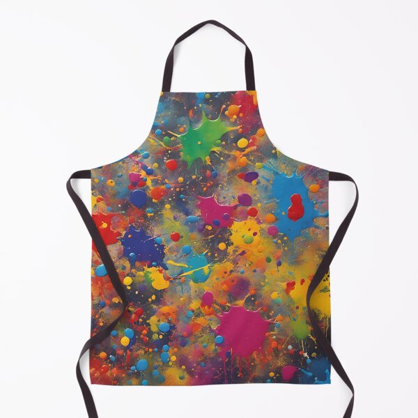 Item preview, Bright Colorful Random Paint Spatters designed and sold by Warriorgal.