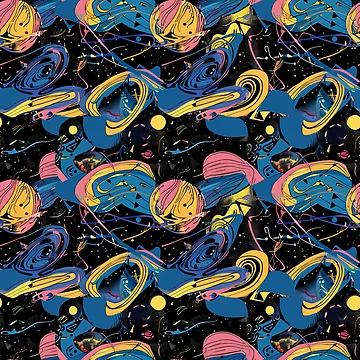 Artwork thumbnail, Expressive Experiments Pattern by DreamBackDrops