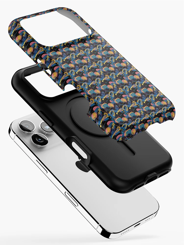 Thumbnail 2 of 4, iPhone Case, Expressive Experiments Pattern designed and sold by DreamBackDrops.