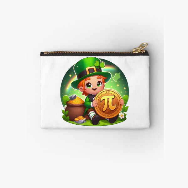 Item preview, Pi Day & St. Patrick's Day Mashup: Lucky Pi Shamrock T-Shirt designed and sold by T3goods.