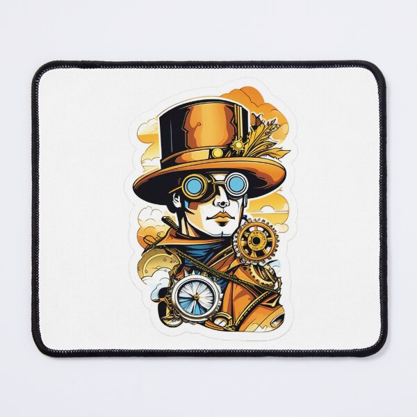 Item preview, Elegant Era: Golden Steampunk Representation designed and sold by Ink-Kreativ.