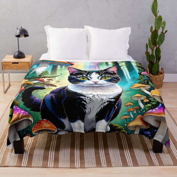 Item preview, Rainbow Kitty in Forest of Fungi designed and sold by TAOPS.