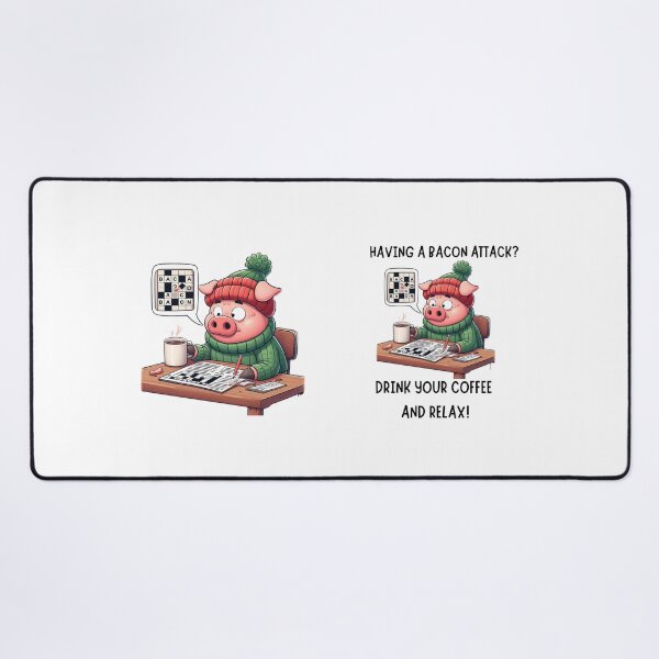 Item preview, Having a bacon attack? bacon and coffee lovers designed and sold by ZMaria.