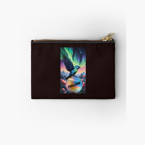 Item preview, Copie de Remix spring, oiseau bleu chantant sur branche fleurs orange. designed and sold by Creativesphotos.