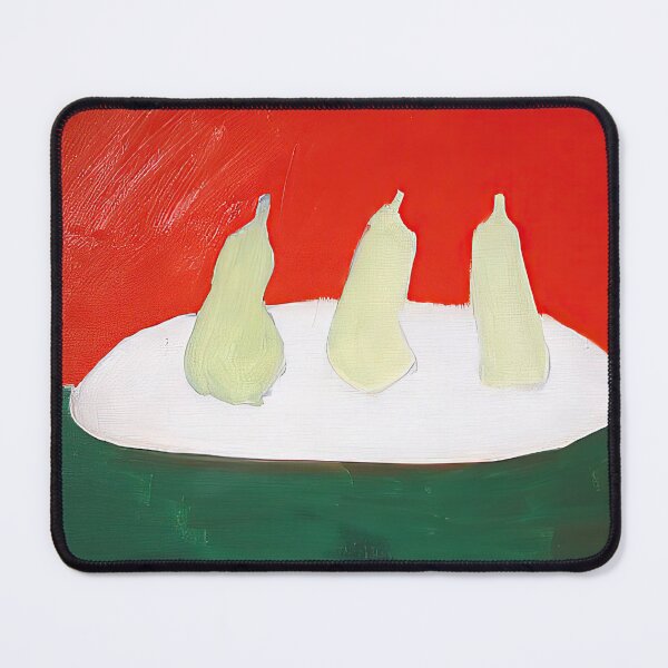 Item preview, Nicolas de Staël - nature morte poires fond vert et orange designed and sold by MARTART9.