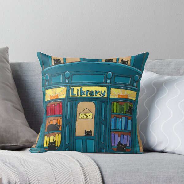 Item preview, The Library Cats designed and sold by KilkennyCat Art.