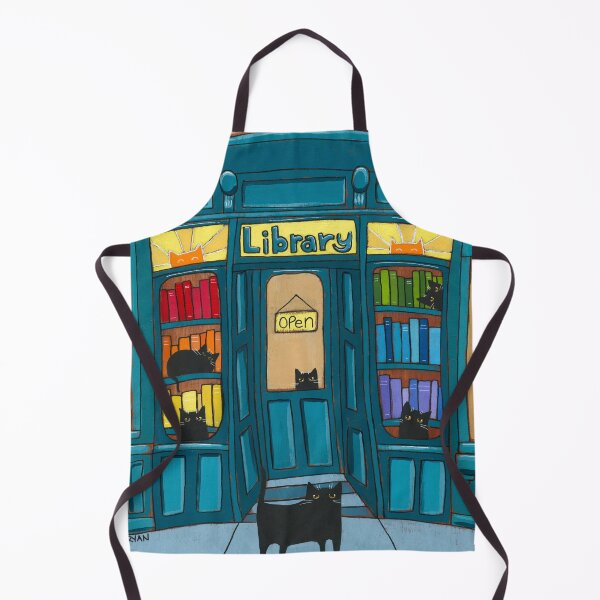 Item preview, The Library Cats designed and sold by KilkennyCat Art.