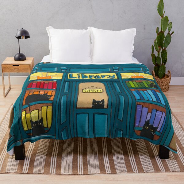 Item preview, The Library Cats designed and sold by KilkennyCat Art.