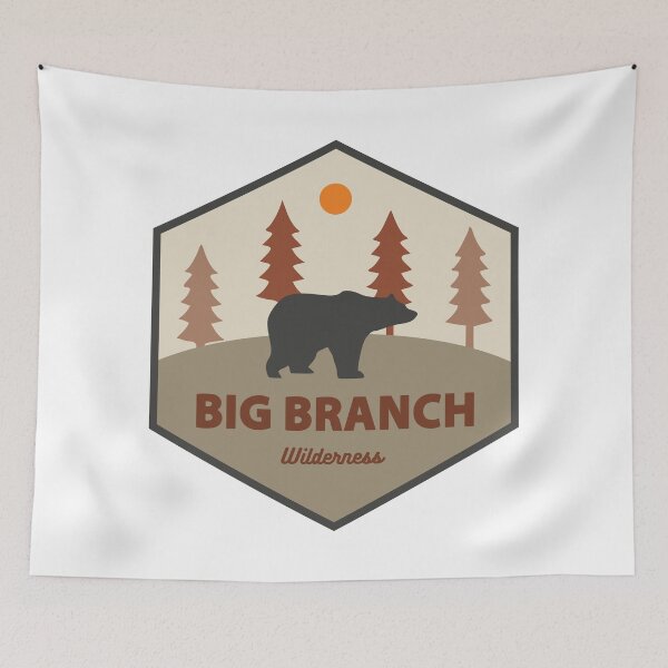 Item preview, Big Branch Wilderness Vermont Bear designed and sold by Esskay Designs.