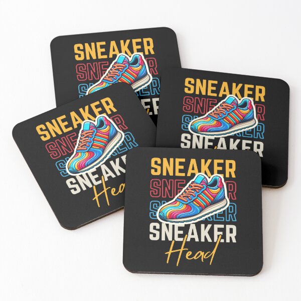 Item preview, Funny sneaker collecting Groovy sneaker Head colorful designed and sold by MotivaChic.
