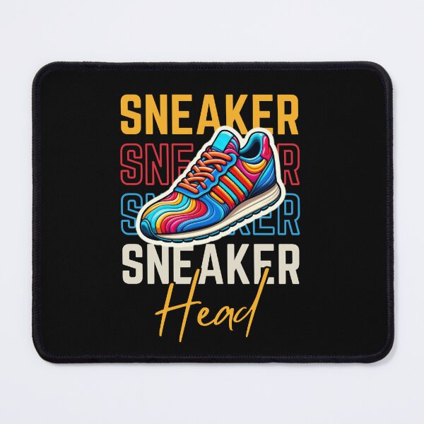 Item preview, Funny sneaker collecting Groovy sneaker Head colorful designed and sold by MotivaChic.