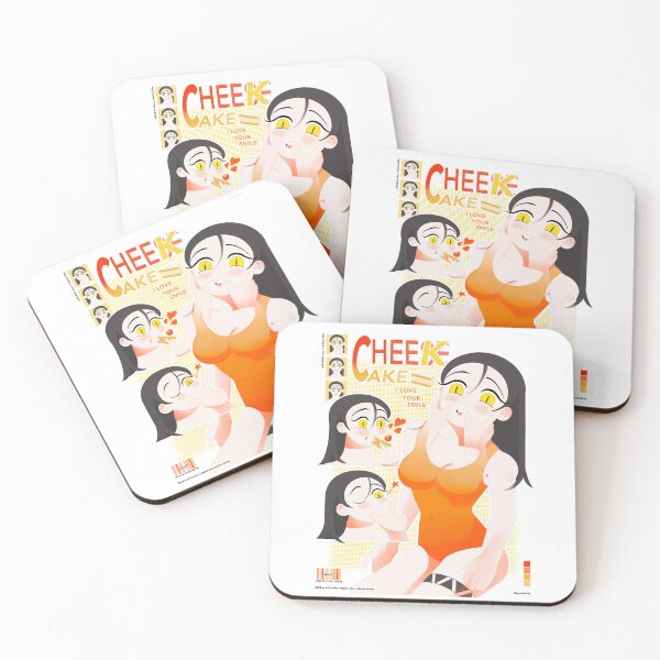Item preview, Cheek cake designed and sold by ninelives-illus.