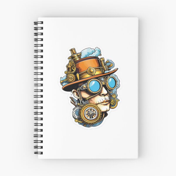Item preview, Steampunk Captain: A master of the mechanical designed and sold by Ink-Kreativ.