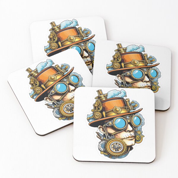 Item preview, Steampunk Captain: A master of the mechanical designed and sold by Ink-Kreativ.