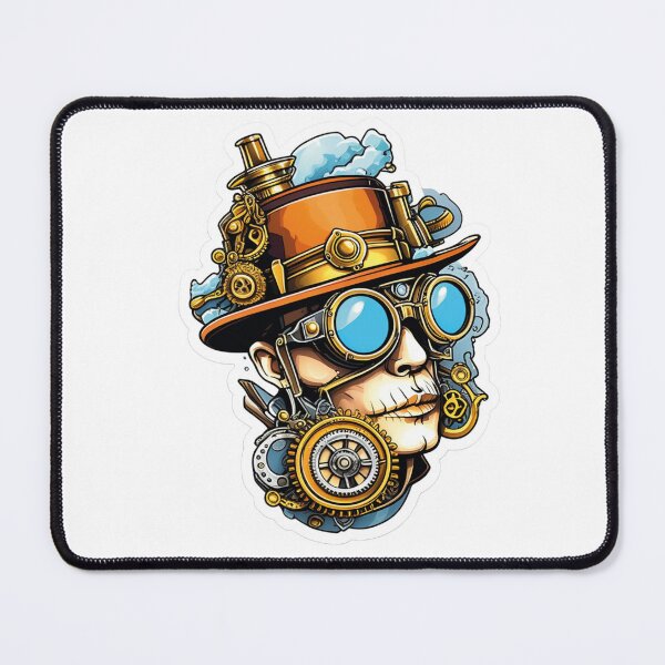 Item preview, Steampunk Captain: A master of the mechanical designed and sold by Ink-Kreativ.