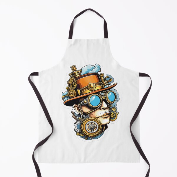 Item preview, Steampunk Captain: A master of the mechanical designed and sold by Ink-Kreativ.