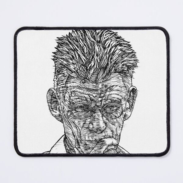 Item preview, SAMUEL BECKETT ink portrait .4 designed and sold by lautir.