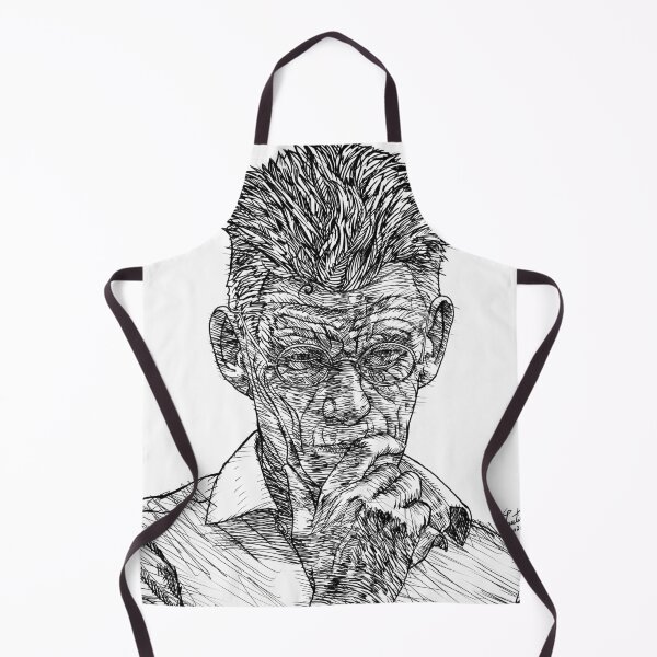Item preview, SAMUEL BECKETT ink portrait .4 designed and sold by lautir.