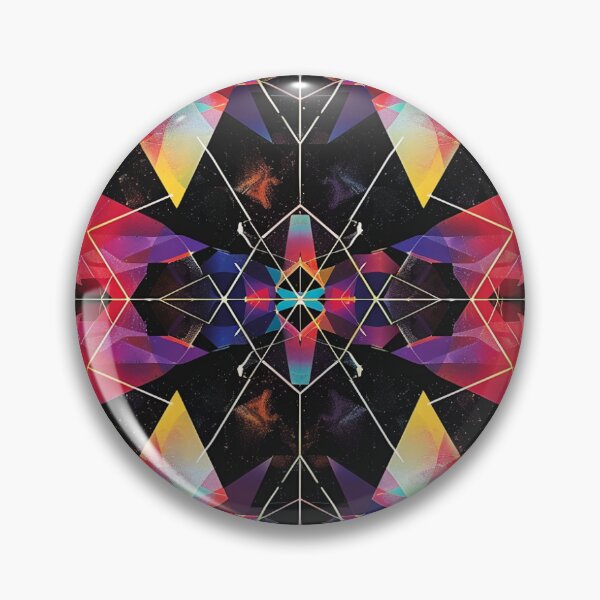 Item preview, Tessellated Cosmic Geometric Pattern designed and sold by DreamBackDrops.