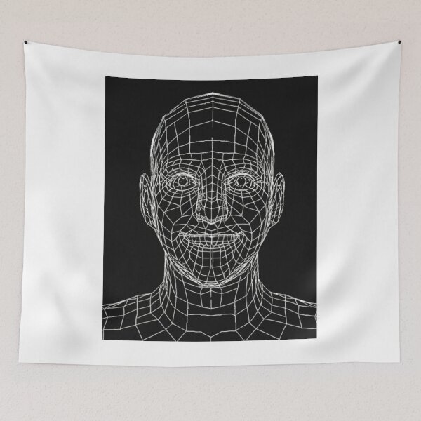 Item preview, Wireframe Portrait designed and sold by badjershop.