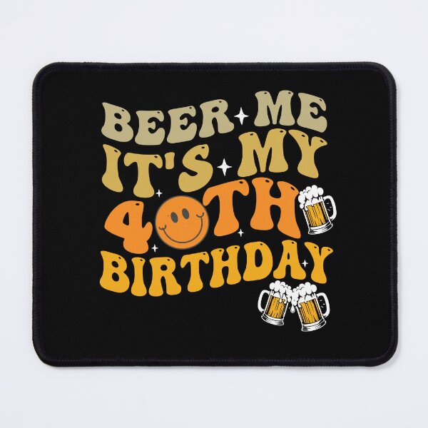 Item preview, Beer Me It's My Birthday 40th Birthday for women & men Retro Vintage designed and sold by Empiredesigner3.