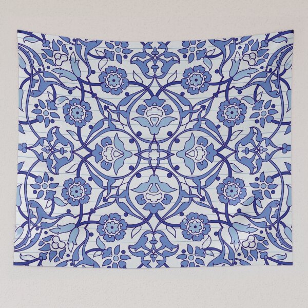 Item preview, Hamptons Blue Classic Homewares Pattern designed and sold by JillyJ05.