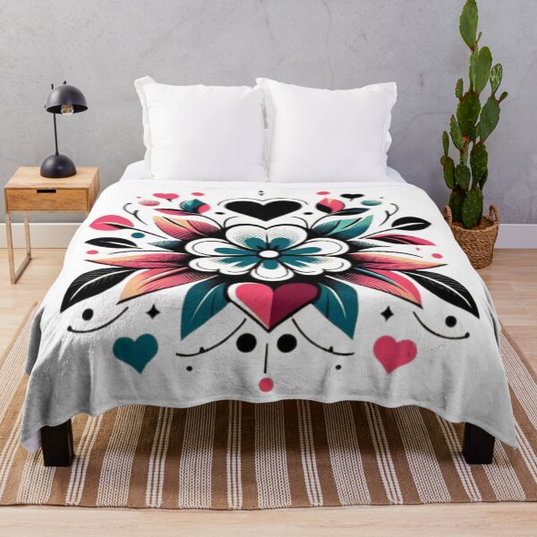 Item preview, A blue flower and colorful foliage designed and sold by Blessinger77.