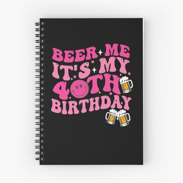 Item preview, Beer Me It's My Birthday 40th Birthday for women & men Retro Vintage designed and sold by Empiredesigner3.