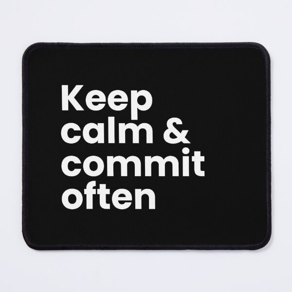 Item preview, Keep calm and commit often designed and sold by codefree.