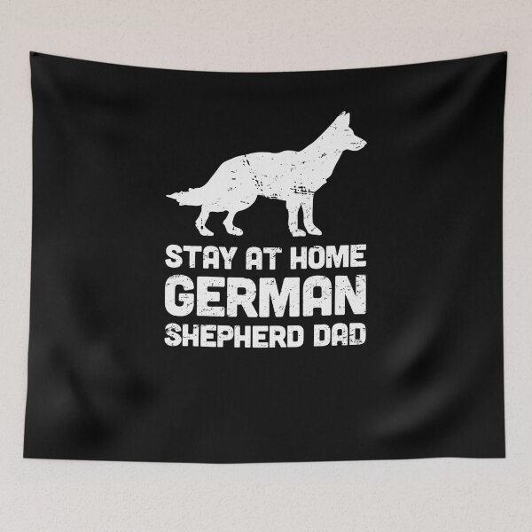 Item preview, German Shepherd - Funny Stay At Home Dog Dad designed and sold by Jam Jar.