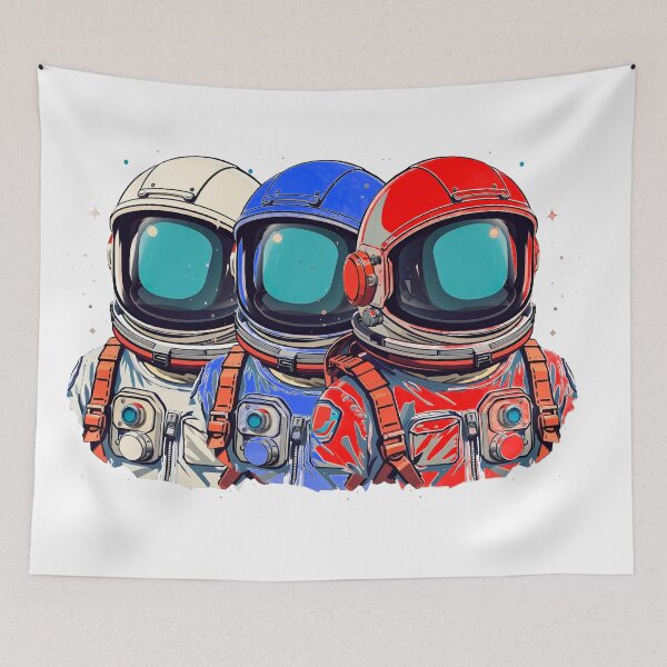 Item preview, American Astronauts designed and sold by OnlyClassicArt.