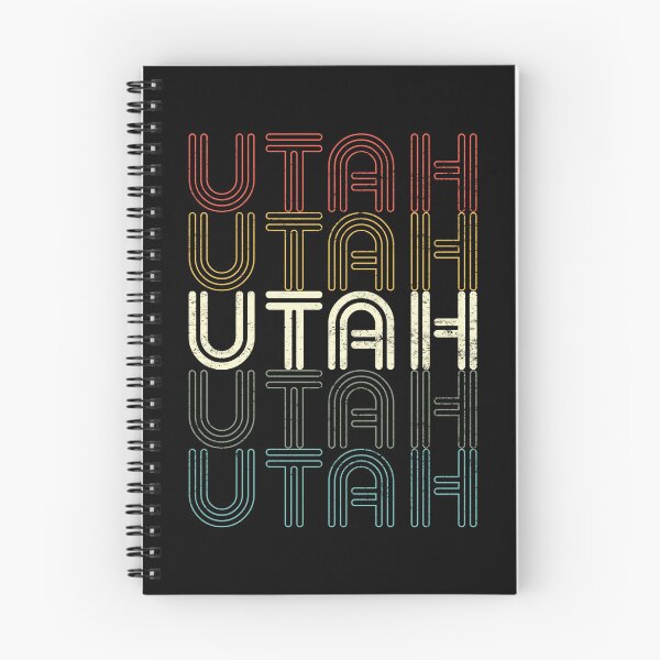 Item preview, Utah - Retro Repeating Text designed and sold by hadleyfoo.