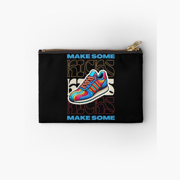 Item preview,  Funny Make Some Kicks sneaker collecting Groovy sneaker Head colorful designed and sold by MotivaChic.