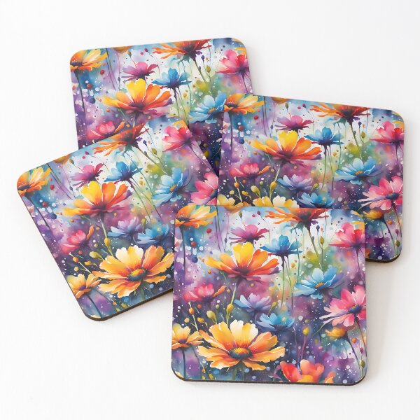 Artikelvorschau, Lebendiges Blumenmuster entworfen und verkauft von ByNicoleSara.