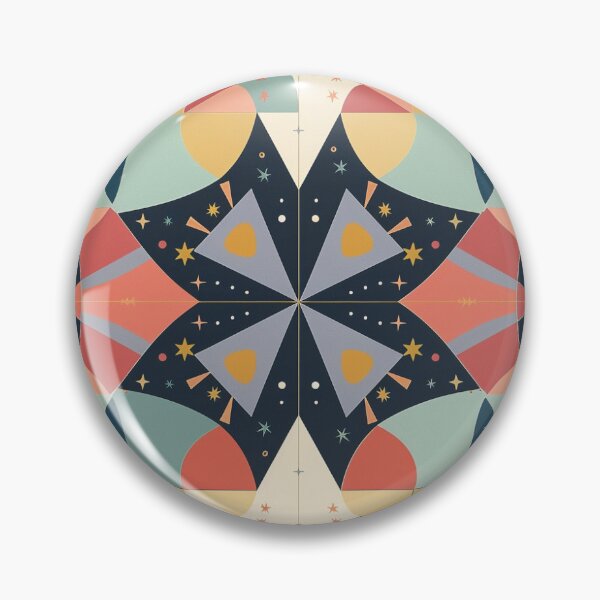Item preview, Intuitive Infusion Polygons Pattern designed and sold by DreamBackDrops.