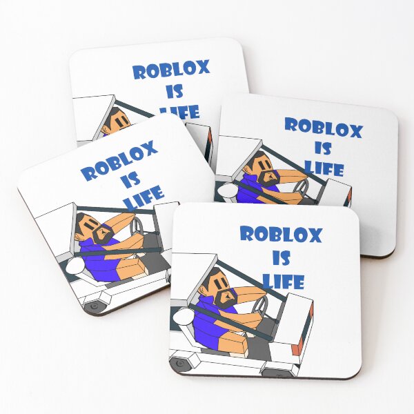 Item preview, life is roblox golfcart-a designed and sold by KunBAArtWork.