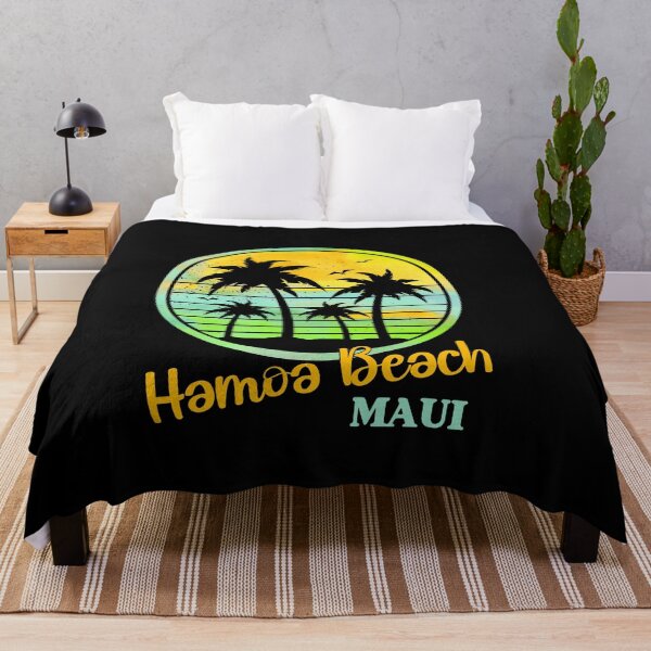 Item preview, Hamoa Beach - Located on Maui, Hawaii, dramatic mountain scenery, great surfing conditions. designed and sold by Sun Sand & Sea Art.