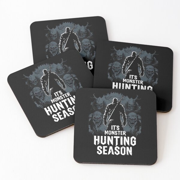 Item preview, It's Monster Hunting Season - Silhouette - Witcher designed and sold by Fenay Designs.